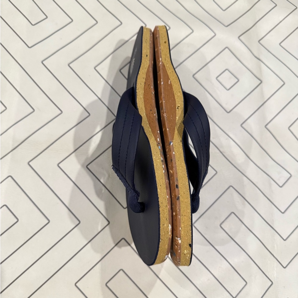 New Hari Mari Navy Flip Flops View 5